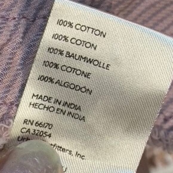 Free People Edge Washed Pure Cotton Flowing Half Button Blouse - Picture 12 of 13